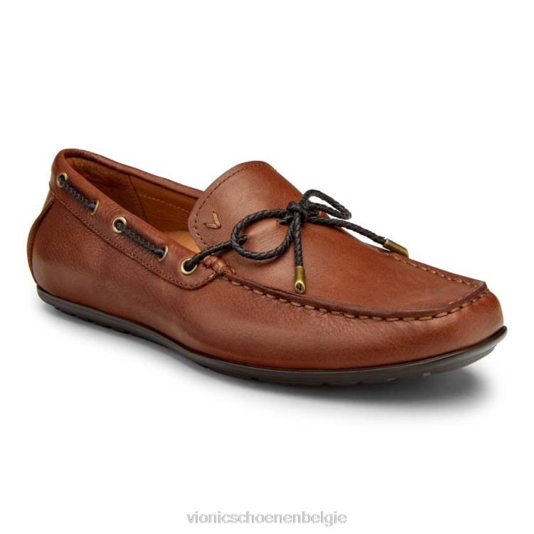 Vionic Luca slip-on loafer ZND8177 tabak leer Vionic belgie