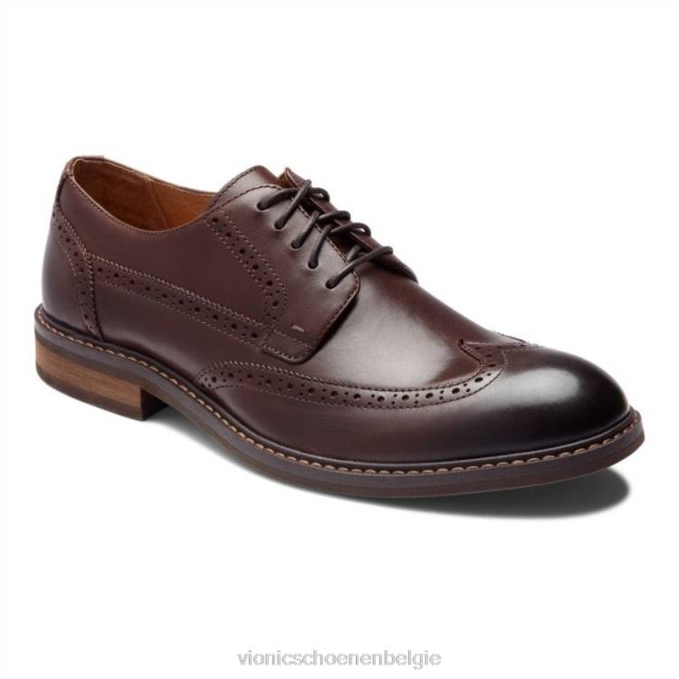 Vionic bruno oxford ZND827 bruin Vionic chaussures belgique