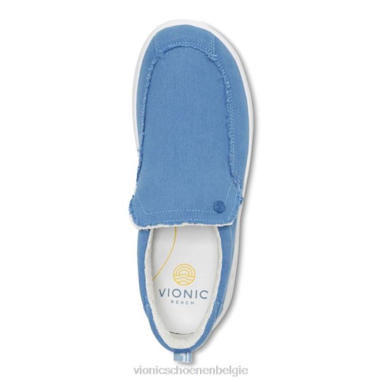 Vionic instapsneaker met zeezicht ZND81475 vallarta blauw Vionic chaussures belgique