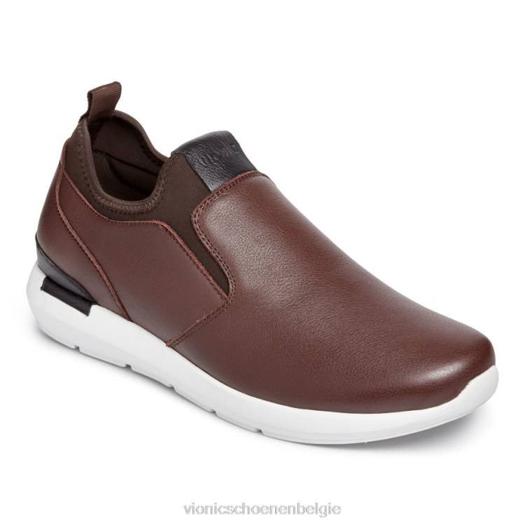 Vionic curtis slip op ZND887 bruin Vionic schoenen