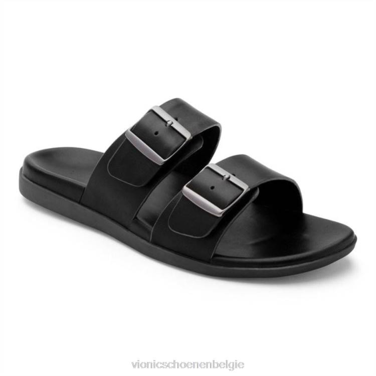Vionic Charlie slide sandaal ZND81450 zwart Vionic sandals
