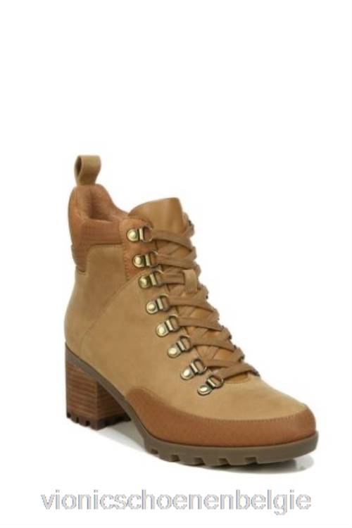 Vionic Spencer toffeebruine waterdichte nubuck laarzen met middelhoge schacht ZND81603Vionic belgie