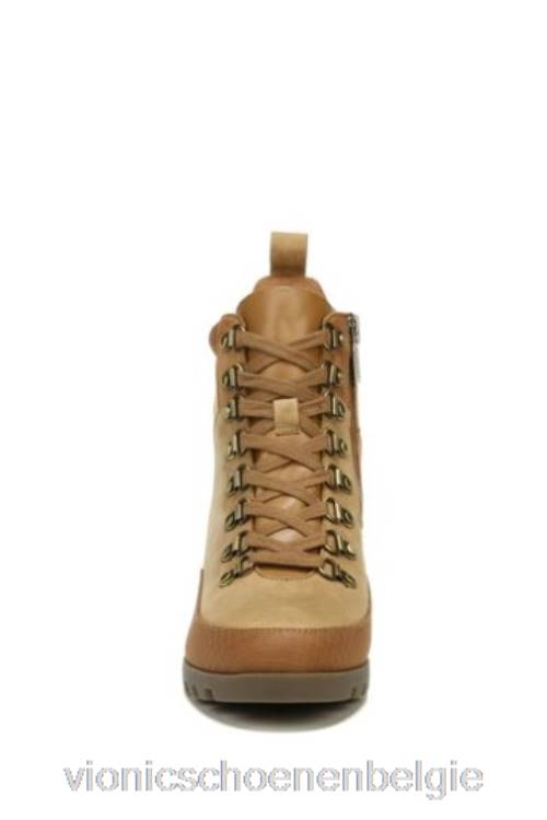 Vionic Spencer toffeebruine waterdichte nubuck laarzen met middelhoge schacht ZND81603Vionic belgie