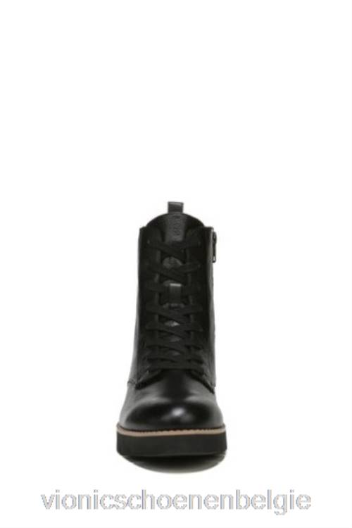 Vionic lani zwarte waterdichte getrommelde laarzen met middelhoge schacht ZND81519Vionic verkooppunten