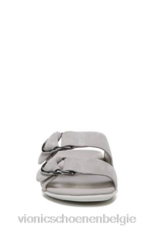 Vionic grijze corlee slider sandalen ZND81536Vionic chaussures belgique