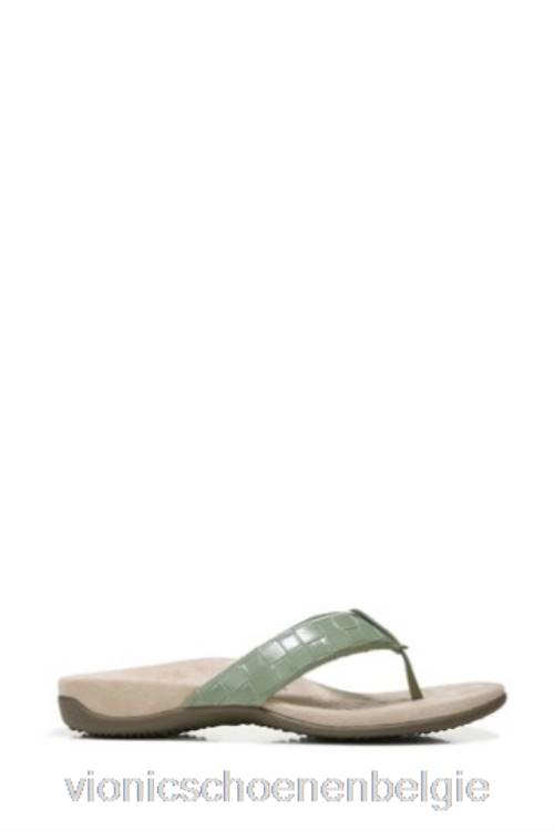 Vionic groene layne stringsandalen ZND81594Vionic sandals