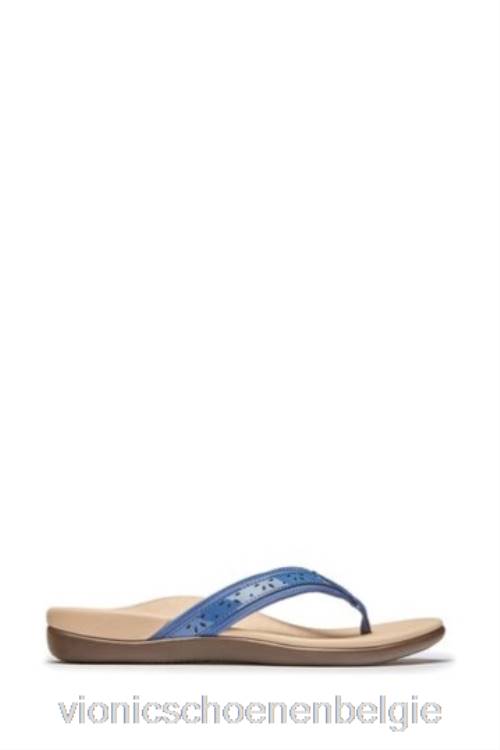 Vionic indigoblauwe casandra teensandalen met teenslippers ZND81567Vionic verkooppunten