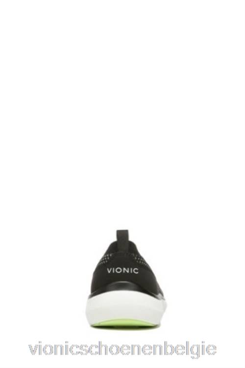 Vionic Kallie zwarte gebreide slip-on schoenen nieuw ZND81665Vionic chaussures belgique