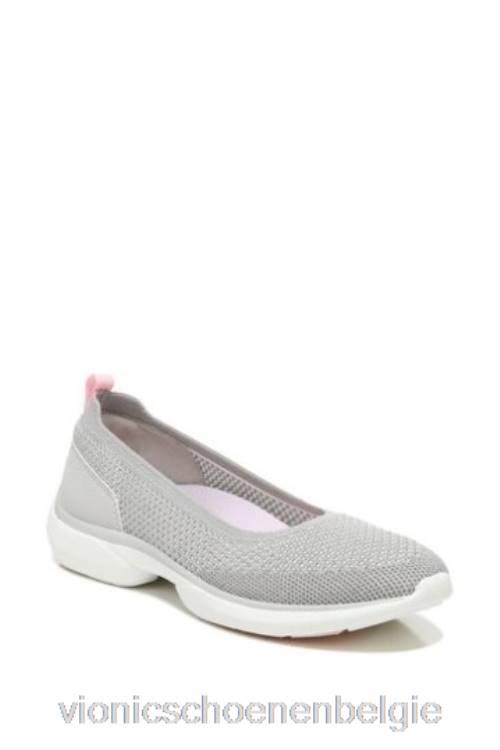 Vionic grijze metallic gebreide kallie slip-on schoenen ZND81600Vionic shoes outlet