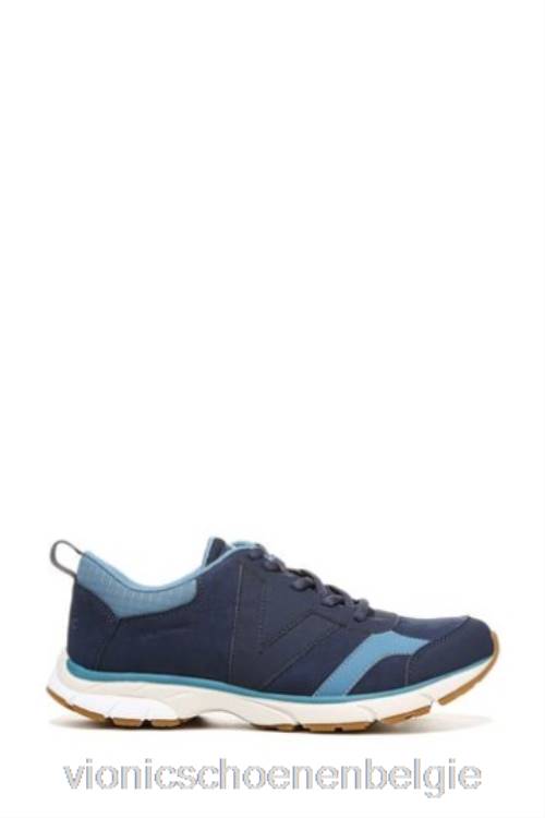 Vionic Marineblauwe Zanny sneakers met veters ZND81647Vionic chaussures
