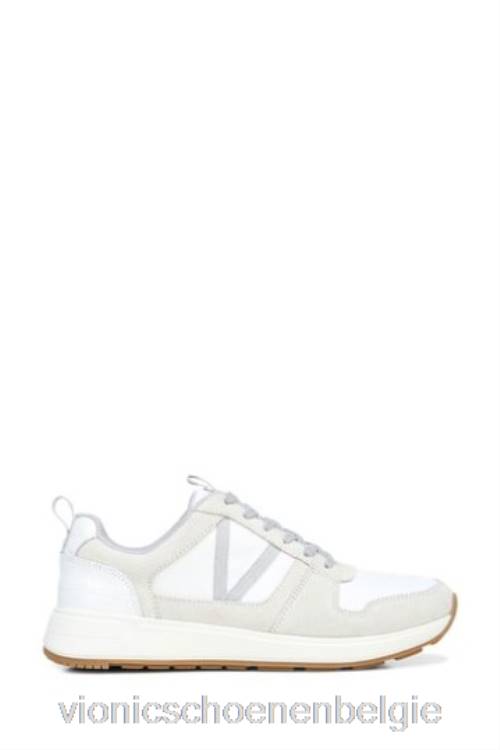 Vionic Recelle witte sneakers met veters ZND81601Vionic belgie