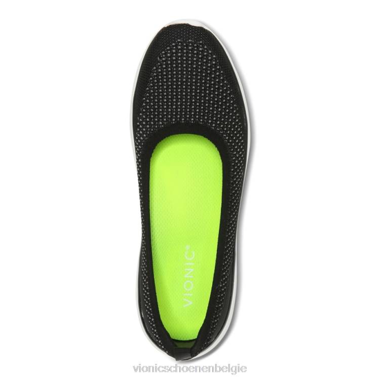 Vionic Kallie slip-on sneaker ZND81031 zwart Vionic chaussures belgique
