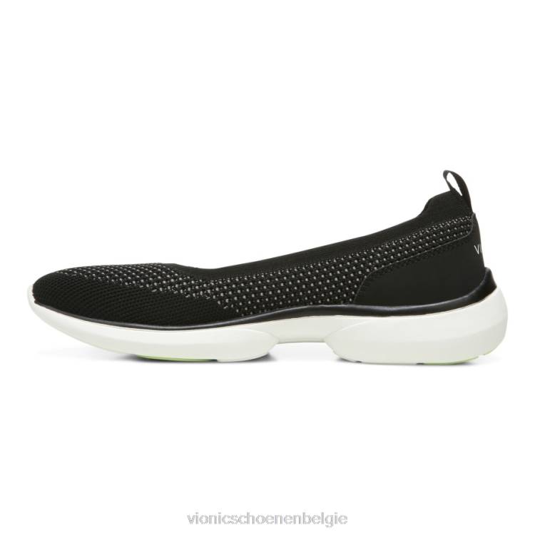 Vionic Kallie slip-on sneaker ZND81031 zwart Vionic chaussures belgique