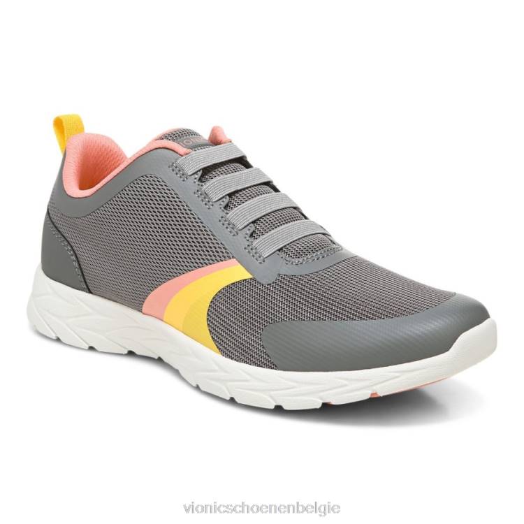 Vionic Layla-sneaker ZND81001 houtskool Vionic belgie