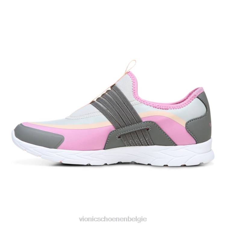 Vionic Vayda slip-on sneaker ZND81045 grijs Vionic chaussures belgique