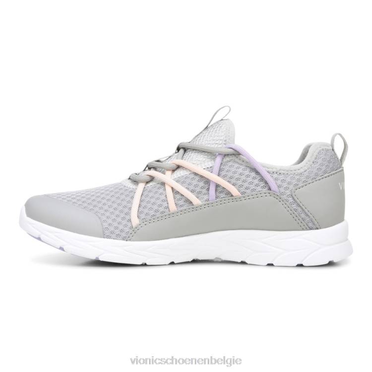 Vionic Zelyya sneaker met veters ZND81008 grijs Vionic belgie