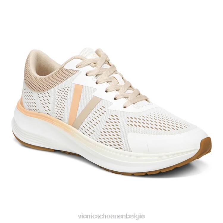 Vionic grenzeloze sneaker ZND8951 heemst abrikoos Vionic verkooppunten