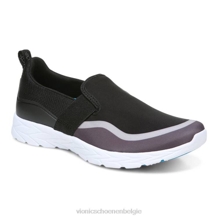 Vionic nalia slip-on sneaker ZND81035 zwart grijs Vionic verkooppunten