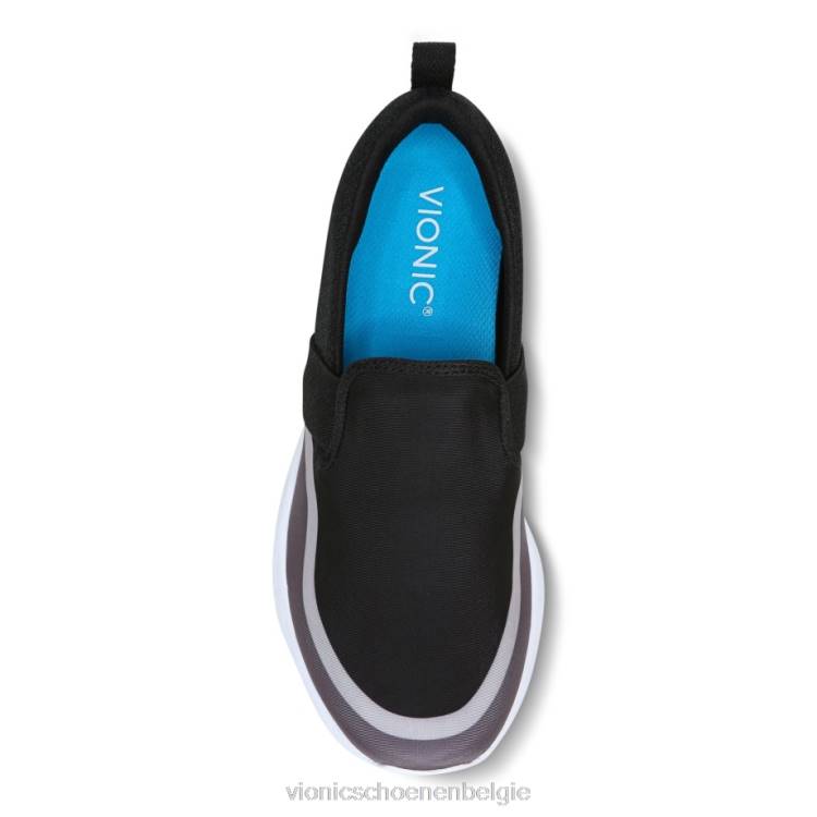 Vionic nalia slip-on sneaker ZND81035 zwart grijs Vionic verkooppunten