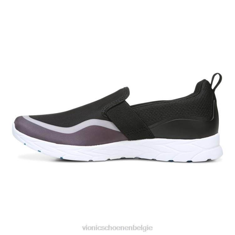 Vionic nalia slip-on sneaker ZND81035 zwart grijs Vionic verkooppunten