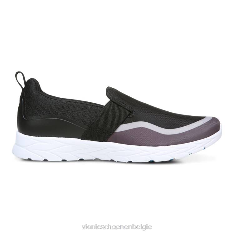 Vionic nalia slip-on sneaker ZND81035 zwart grijs Vionic verkooppunten