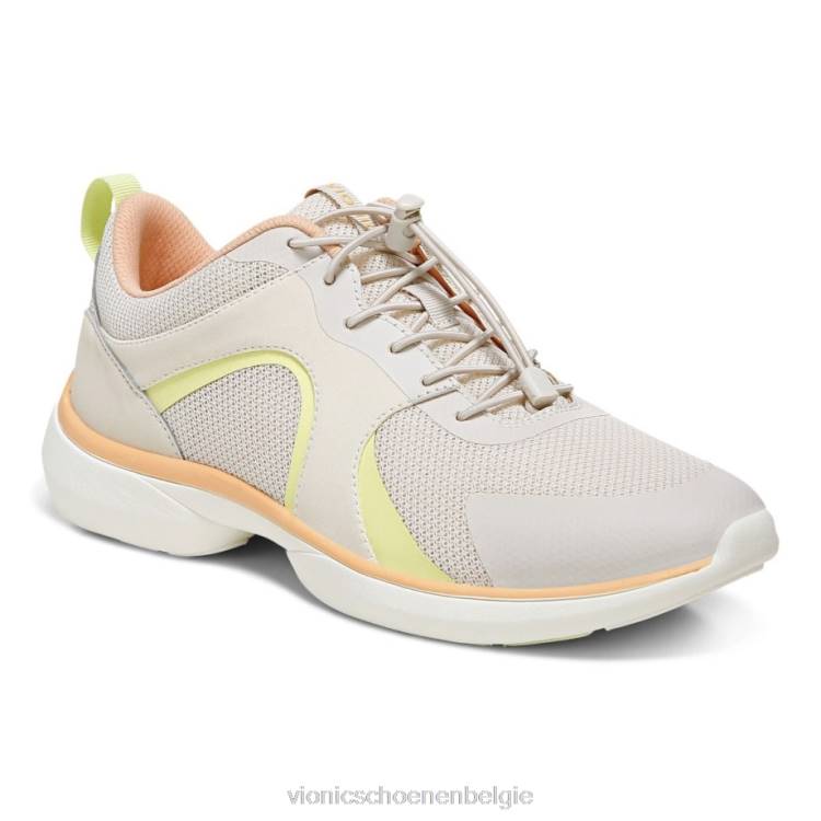 Vionic olesa sneaker ZND8979 crème abrikoos Vionic verkooppunten