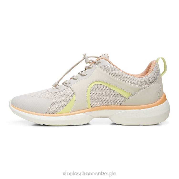 Vionic olesa sneaker ZND8979 crème abrikoos Vionic verkooppunten