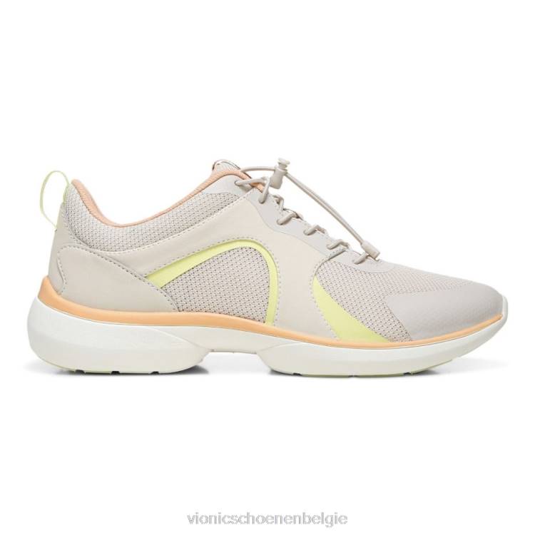 Vionic olesa sneaker ZND8979 crème abrikoos Vionic verkooppunten