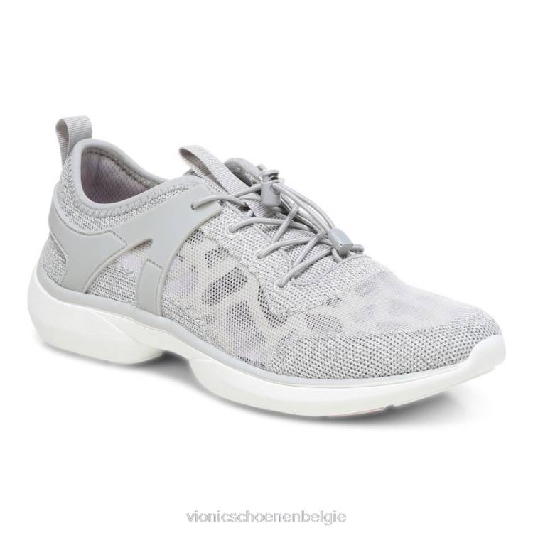 Vionic Amalia trainer ZND837 grijs metallic Vionic belgie