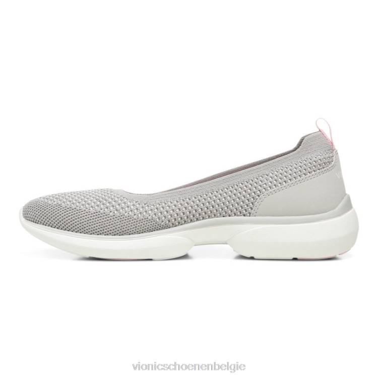 Vionic Kallie slip-on trainer ZND8152 grijs metallic Vionic chaussures belgique