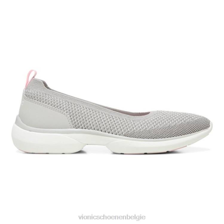 Vionic Kallie slip-on trainer ZND8152 grijs metallic Vionic chaussures belgique