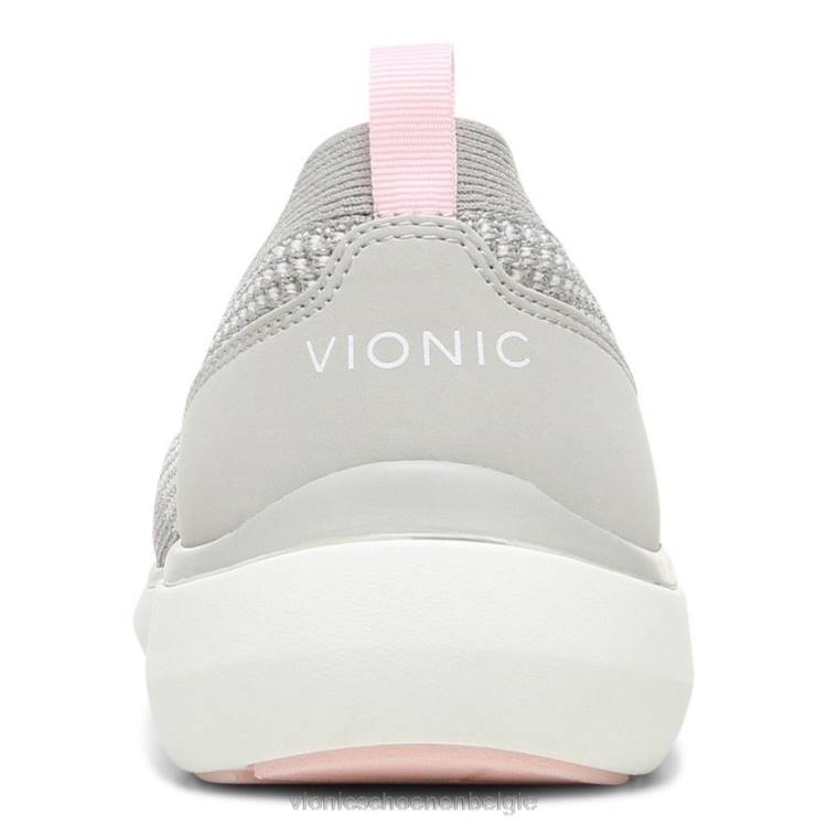 Vionic Kallie slip-on trainer ZND8152 grijs metallic Vionic chaussures belgique