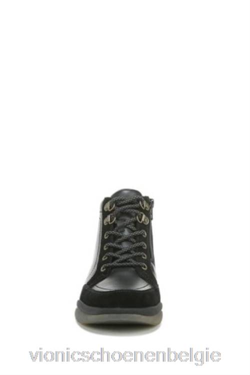 Vionic Whitley zwarte leren chukka hoge tops ZND81573Vionic shoes outlet