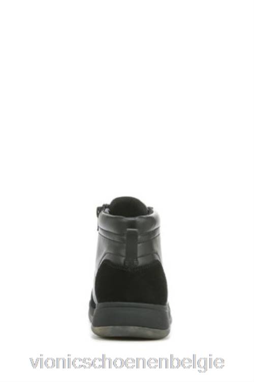 Vionic Whitley zwarte leren chukka hoge tops ZND81573Vionic shoes outlet