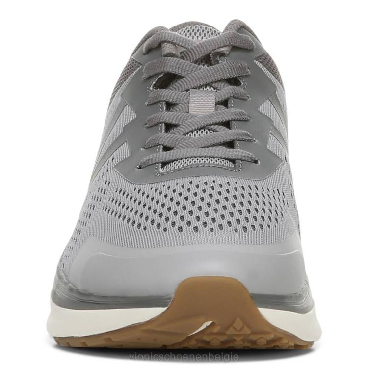 Vionic grenzeloze trainer voor alle geslachten ZND8458 lichtgrijze wasabi Vionic chaussures belgique