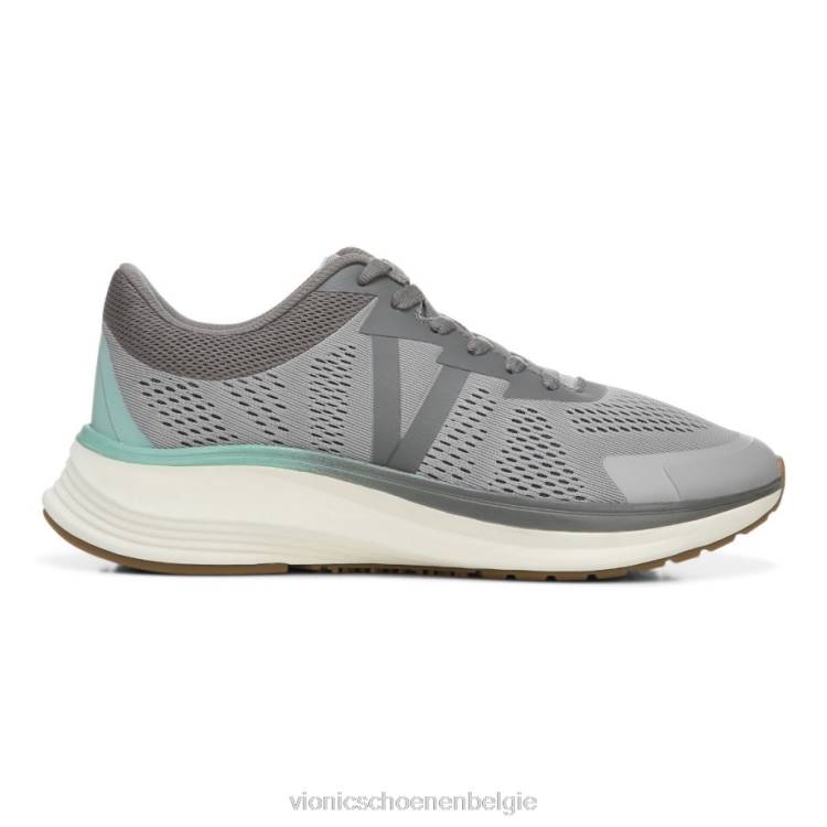 Vionic grenzeloze trainer voor alle geslachten ZND8458 lichtgrijze wasabi Vionic chaussures belgique