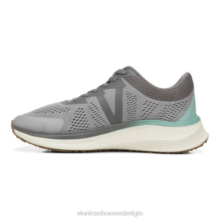 Vionic grenzeloze trainer voor alle geslachten ZND8458 lichtgrijze wasabi Vionic chaussures belgique