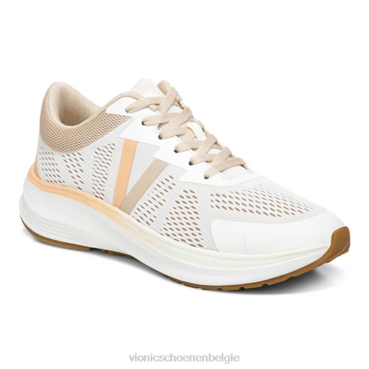 Vionic grenzeloze trainer voor alle geslachten ZND8459 heemst abrikoos Vionic sandals
