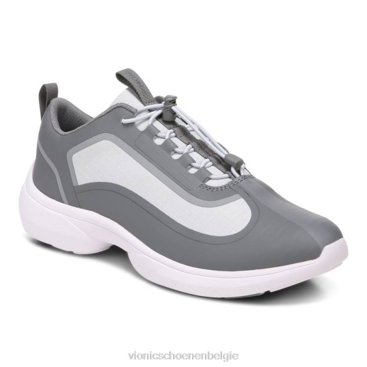 Vionic guin trainer ZND8132 grijze blos Vionic schoenen