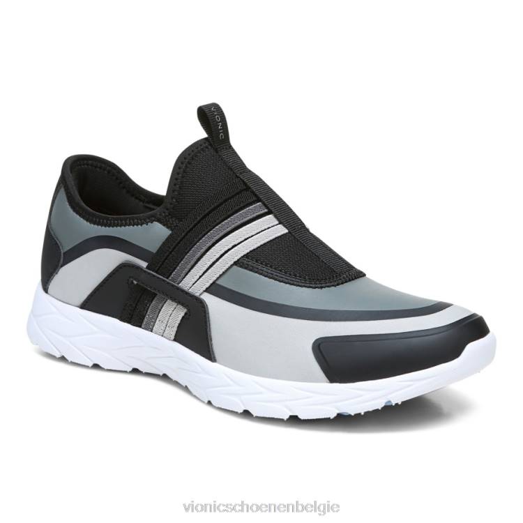 Vionic vayda slip-on trainer ZND8678 zwart grijs Vionic chaussures