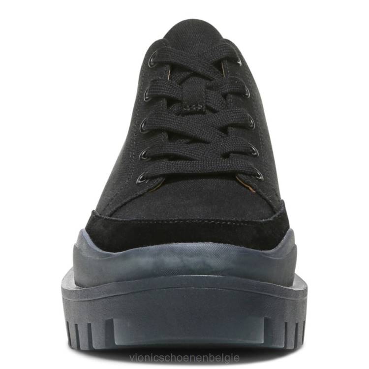 Vionic Ezrie platform sneaker ZND81138 zwart Vionic shoes outlet