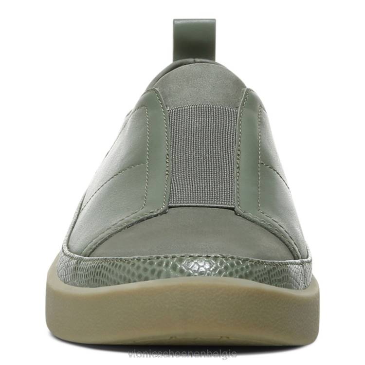 Vionic Zinah slip-on sneaker ZND81106 legergroen Vionic belgie