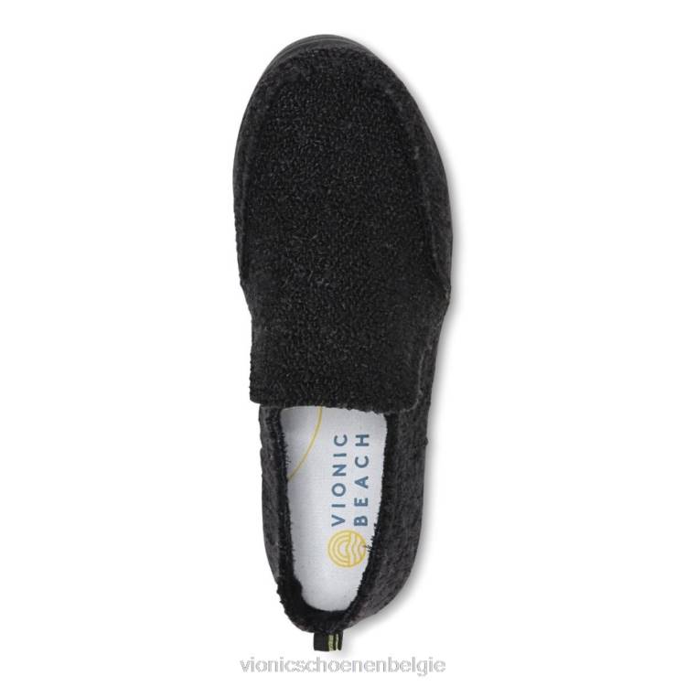 Vionic beach malibu slip-on sneaker: bouclé ZND81072 zwarte bouclé Vionic chaussures