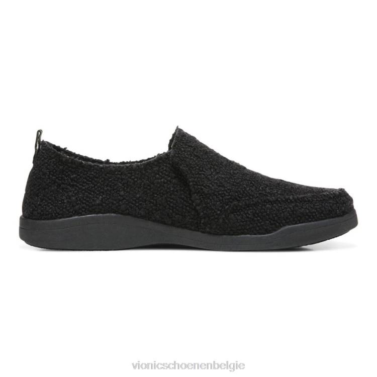 Vionic beach malibu slip-on sneaker: bouclé ZND81072 zwarte bouclé Vionic chaussures