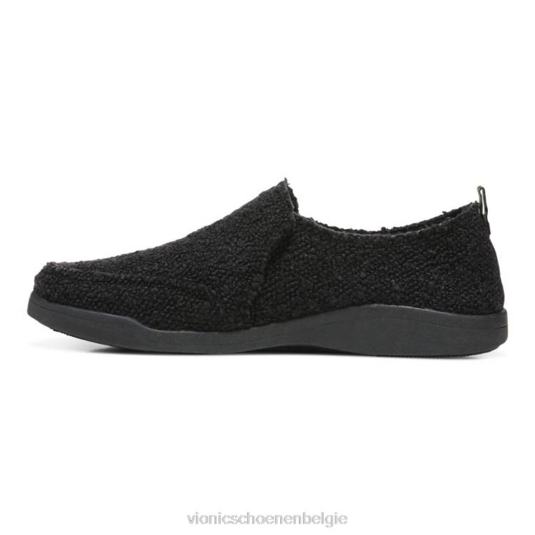 Vionic beach malibu slip-on sneaker: bouclé ZND81072 zwarte bouclé Vionic chaussures