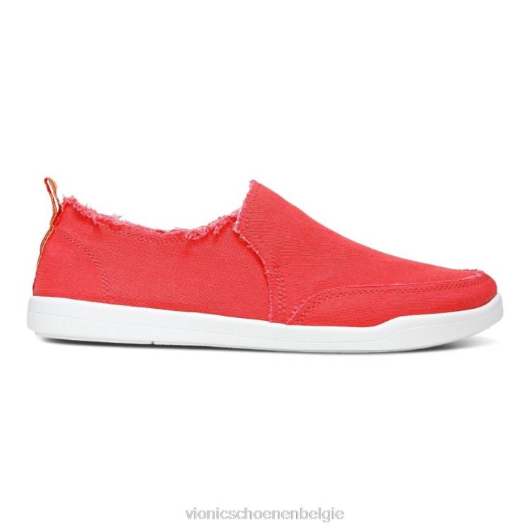 Vionic beach malibu slip-on sneaker: canvas ZND81074 klaproos canvas Vionic sandals