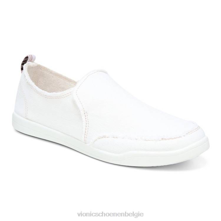 Vionic beach malibu slip-on sneaker: canvas ZND81075 crème canvas Vionic shoes outlet