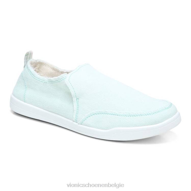 Vionic beach malibu slip-on sneaker: canvas ZND81076 zeeschuim canvas Vionic schoenen