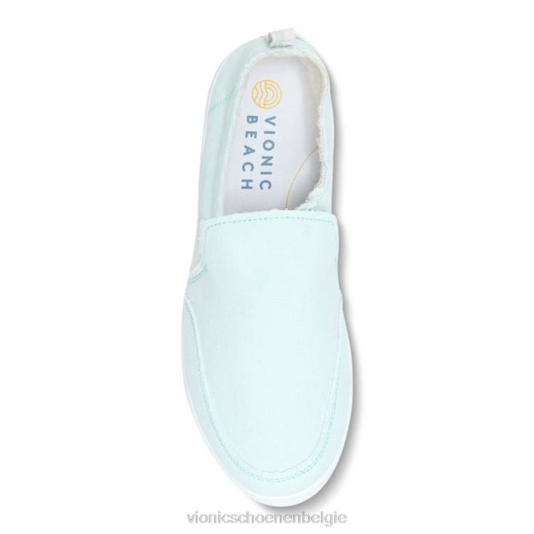 Vionic beach malibu slip-on sneaker: canvas ZND81076 zeeschuim canvas Vionic schoenen
