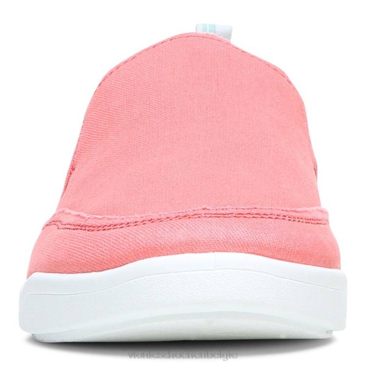 Vionic beach malibu slip-on sneaker: canvas ZND81078 zee koraal canvas Vionic belgie